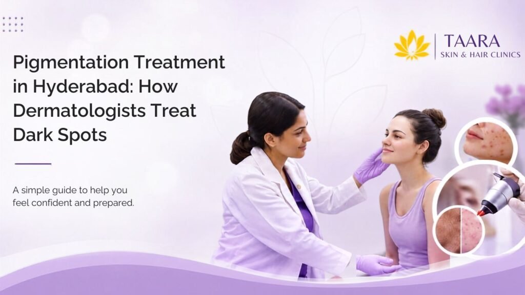 Pigmentation Treatment in Hyderabad: How Dermatologists Treat Dark Spots