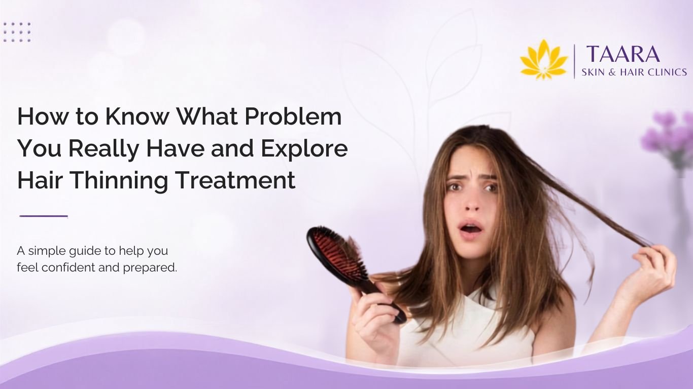 How to Know What Problem You Really Have and Explore Hair Thinning Treatment