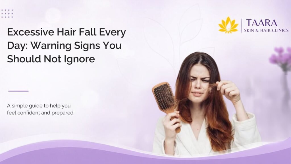 Excessive Hair Fall Every Day: Warning Signs You Should Not Ignore