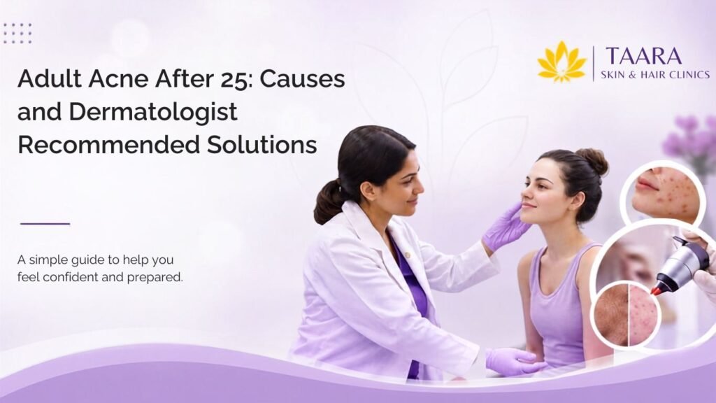 Adult Acne After 25: Causes and Dermatologist Recommended Solutions