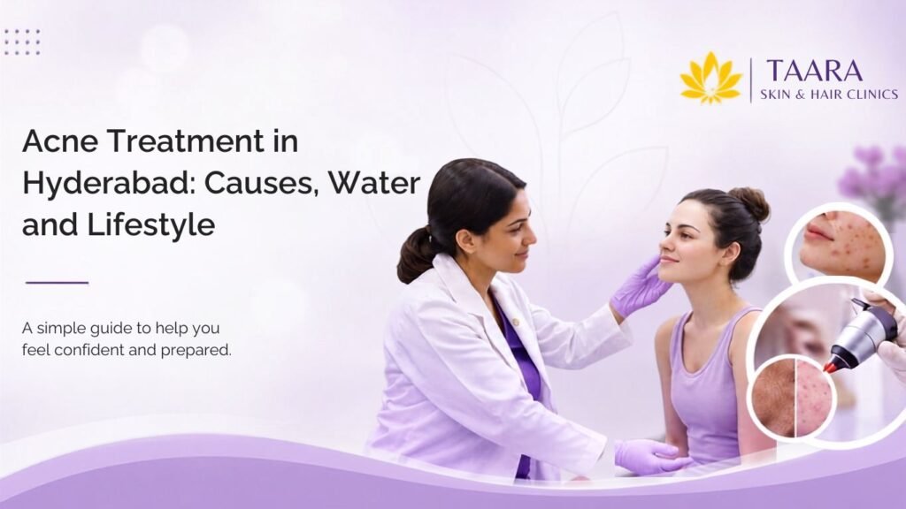 Acne Treatment in Hyderabad: Causes, Water and Lifestyle