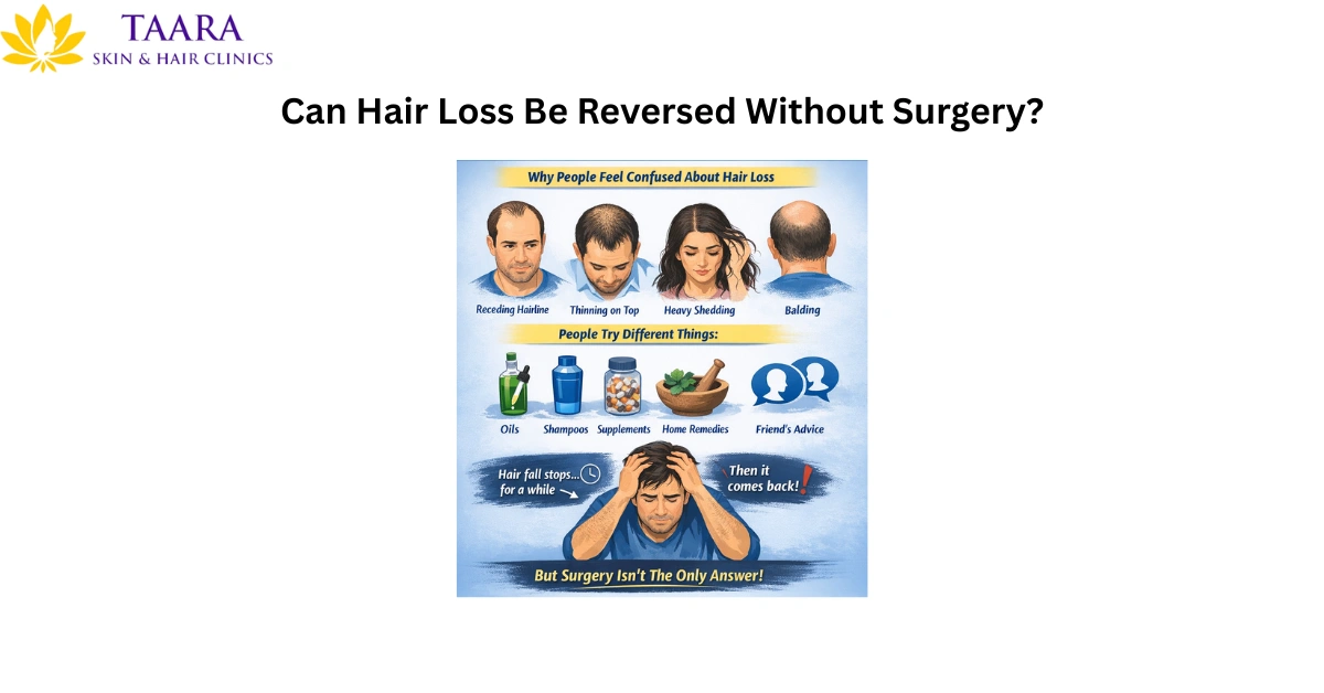 Can Hair Loss Be Reversed Without Surgery-non surgical hair loss treatment 