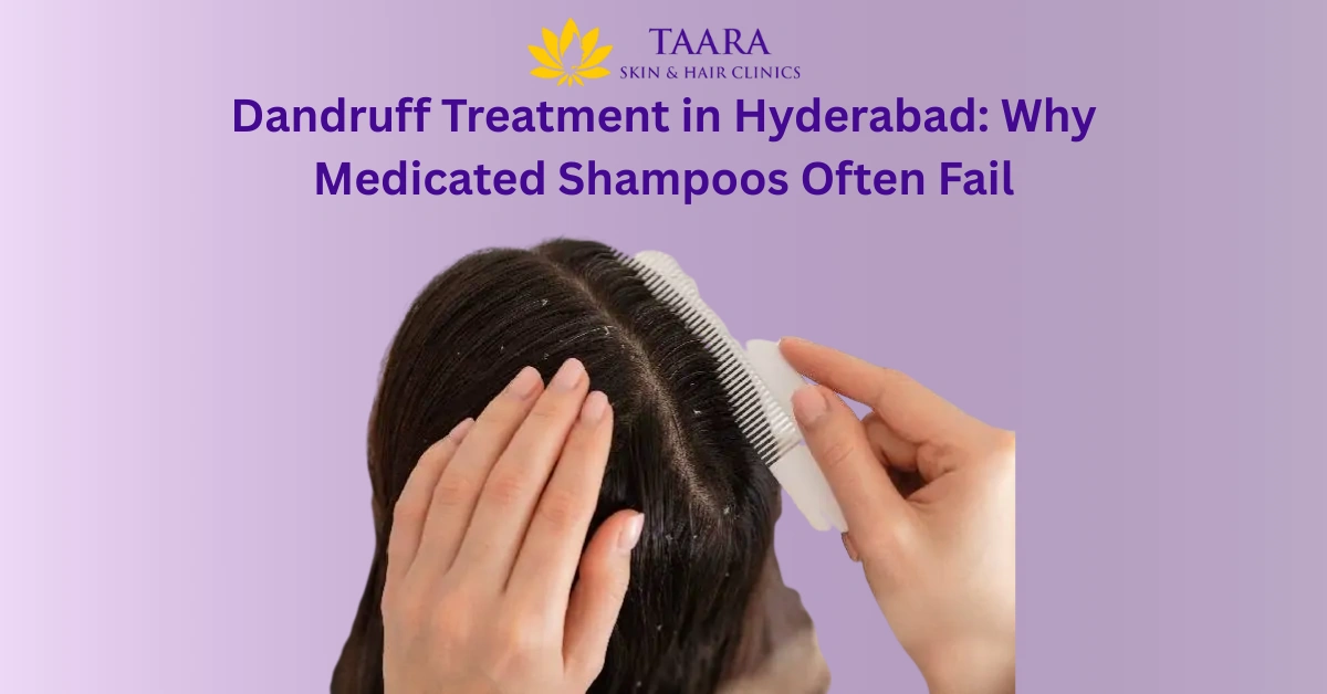 Dandruff Treatment in Hyderabad: Why Medicated Shampoos Often Fail