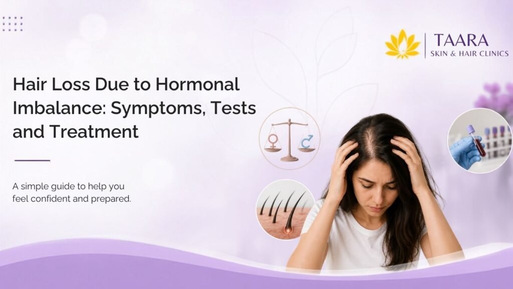 Hormonal imbalance hair fall