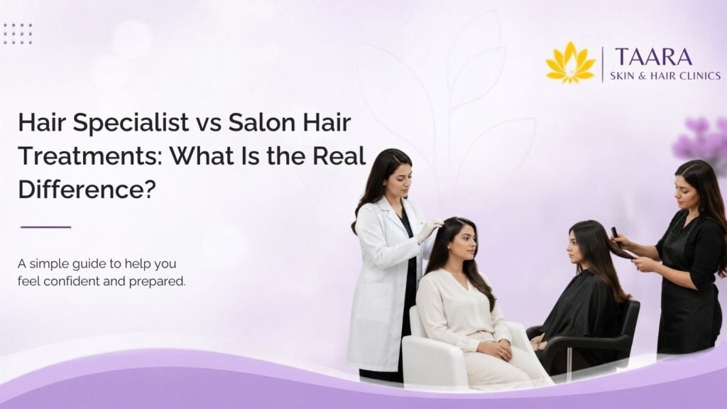 hair specialist vs Saloon