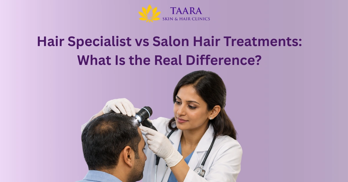 Hair Specialist vs Salon Hair Treatments: What Is the Real Difference?