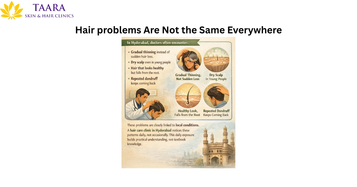 Hair problems Are Not the Same Everywhere-hair care clinic in hyderabad