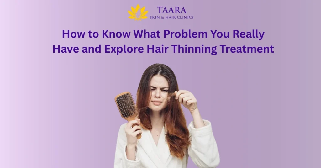 How to Know What Problem You Really Have and Explore Hair Thinning Treatment