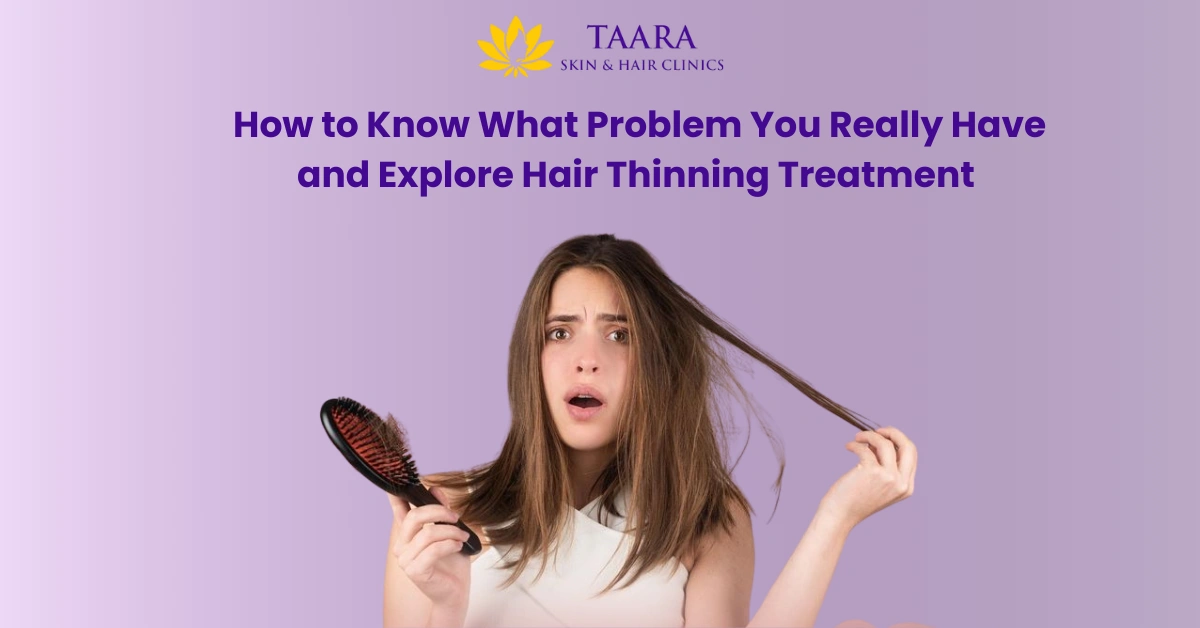 How to Know What Problem You Really Have and Explore Hair Thinning Treatment