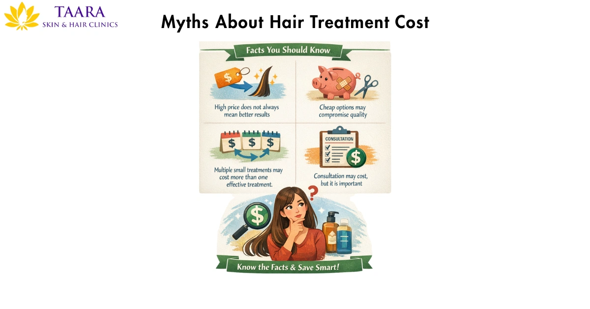 Myths About Hair Treatment Cost-Hair Treatment in Hyderabad