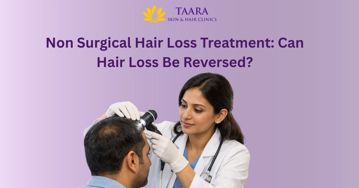 Non Surgical Hair Loss Treatment: Can Hair Loss Be Reversed?