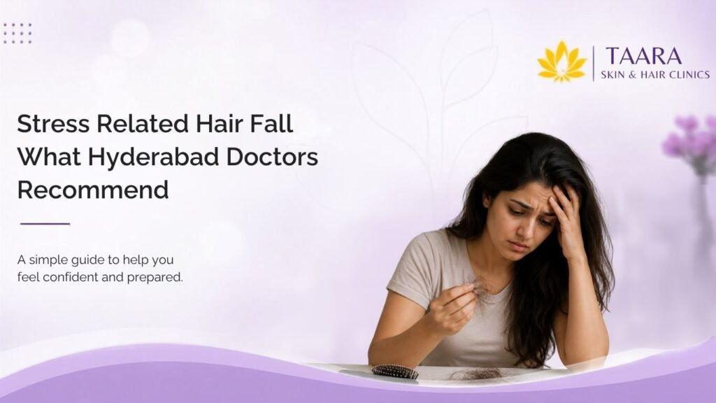 Stress related hair fall