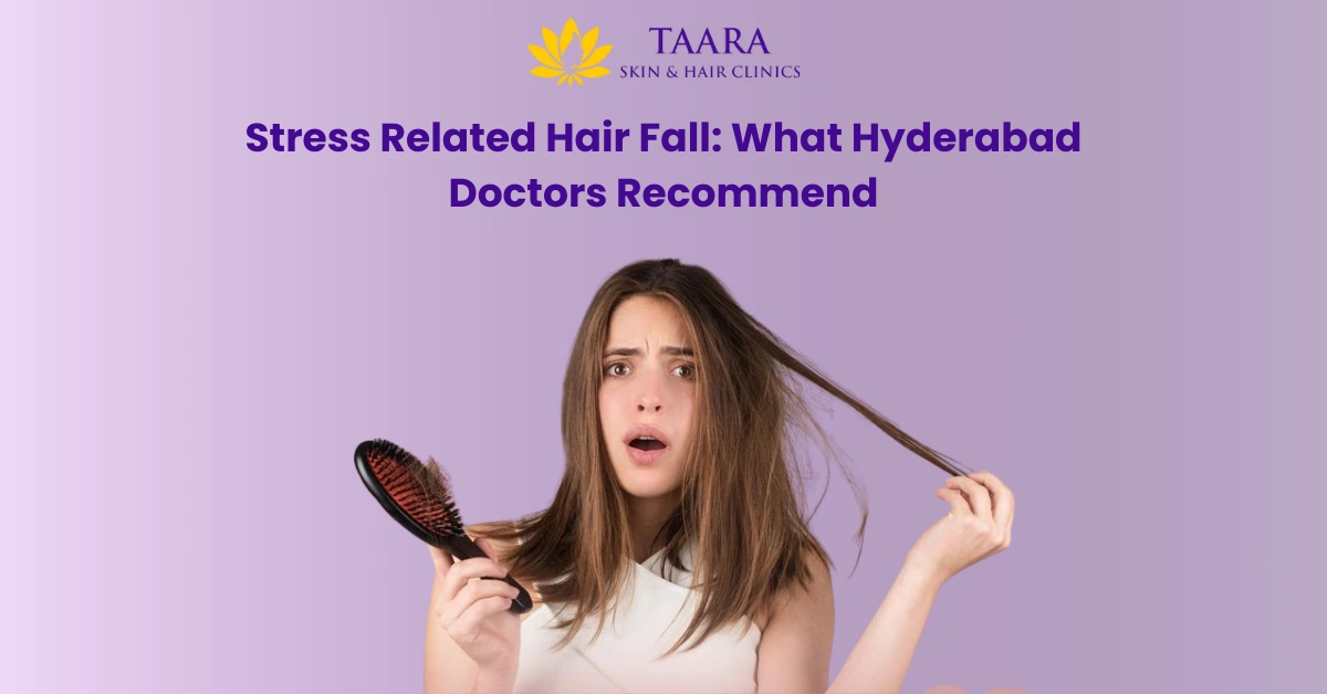 Stress Related Hair Fall: What Hyderabad Doctors Recommend