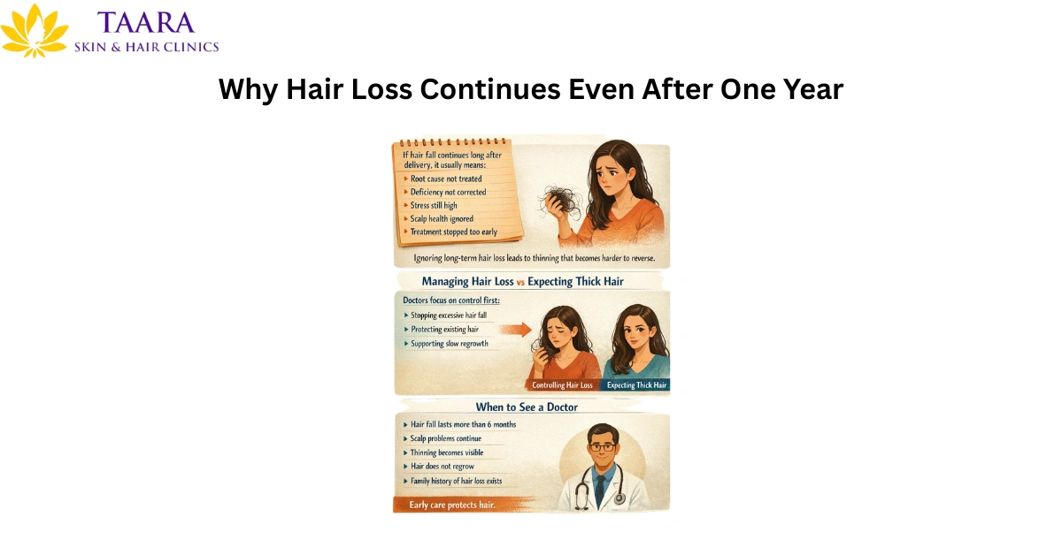 Why Hair Loss Continues Even After One Year-postpartum hair loss treatment
