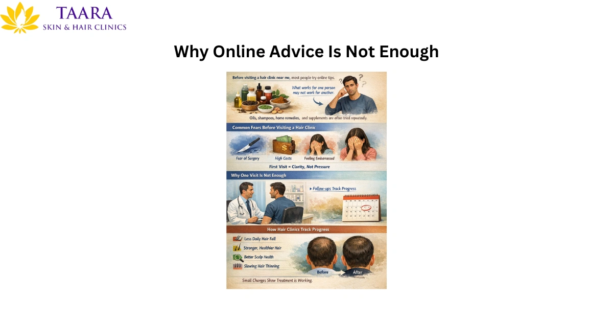 Why Online Advice Is Not Enough-hair clinic near me